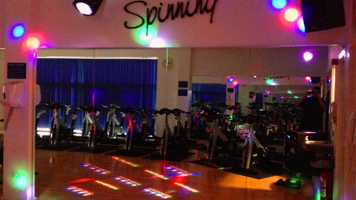 Our client wanted to install some lighting effects in to their spinning studio to inject extra energy in to the classes.